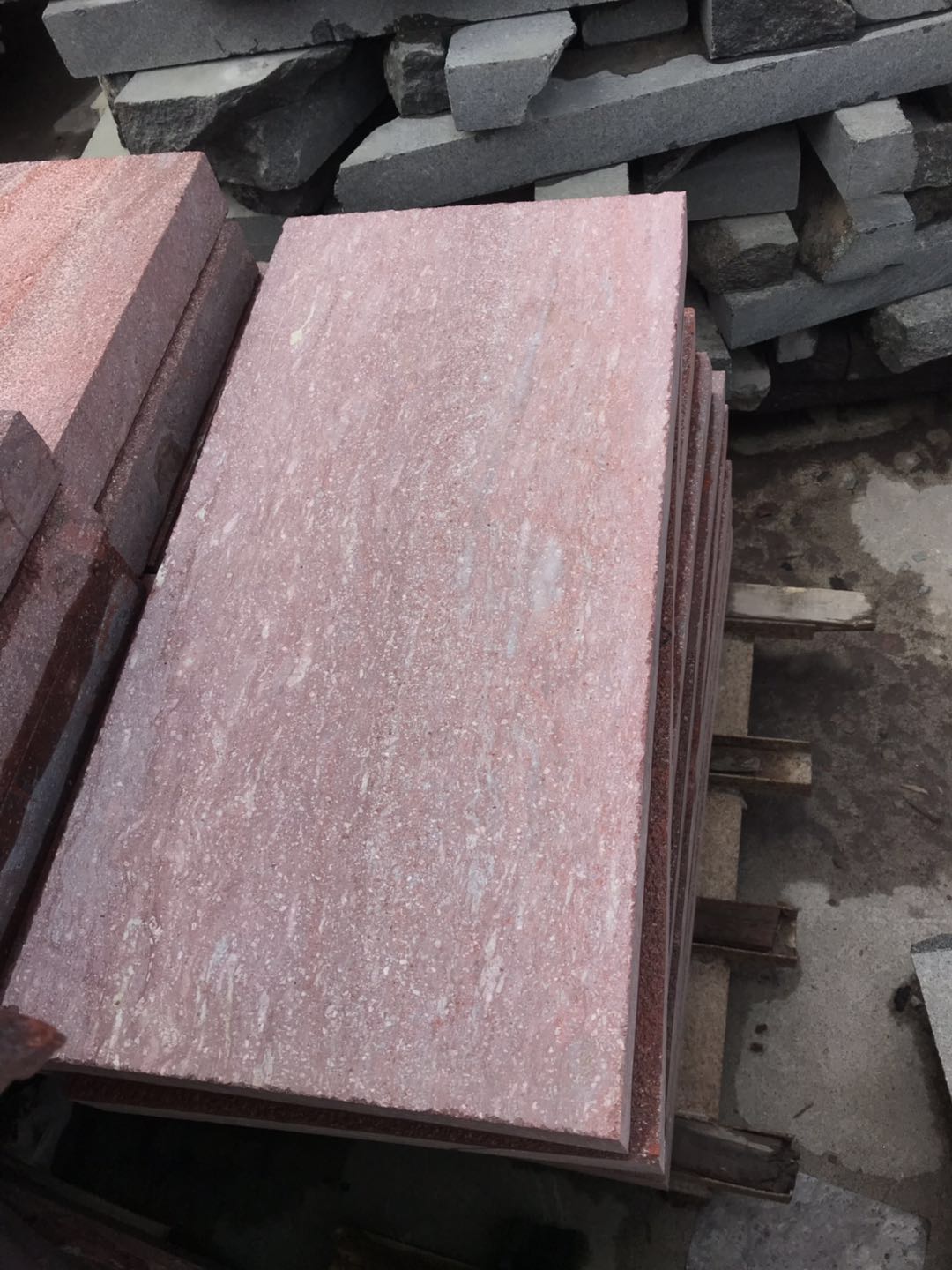 JX Red G627 Granite Chinese Red Cobble Stone 