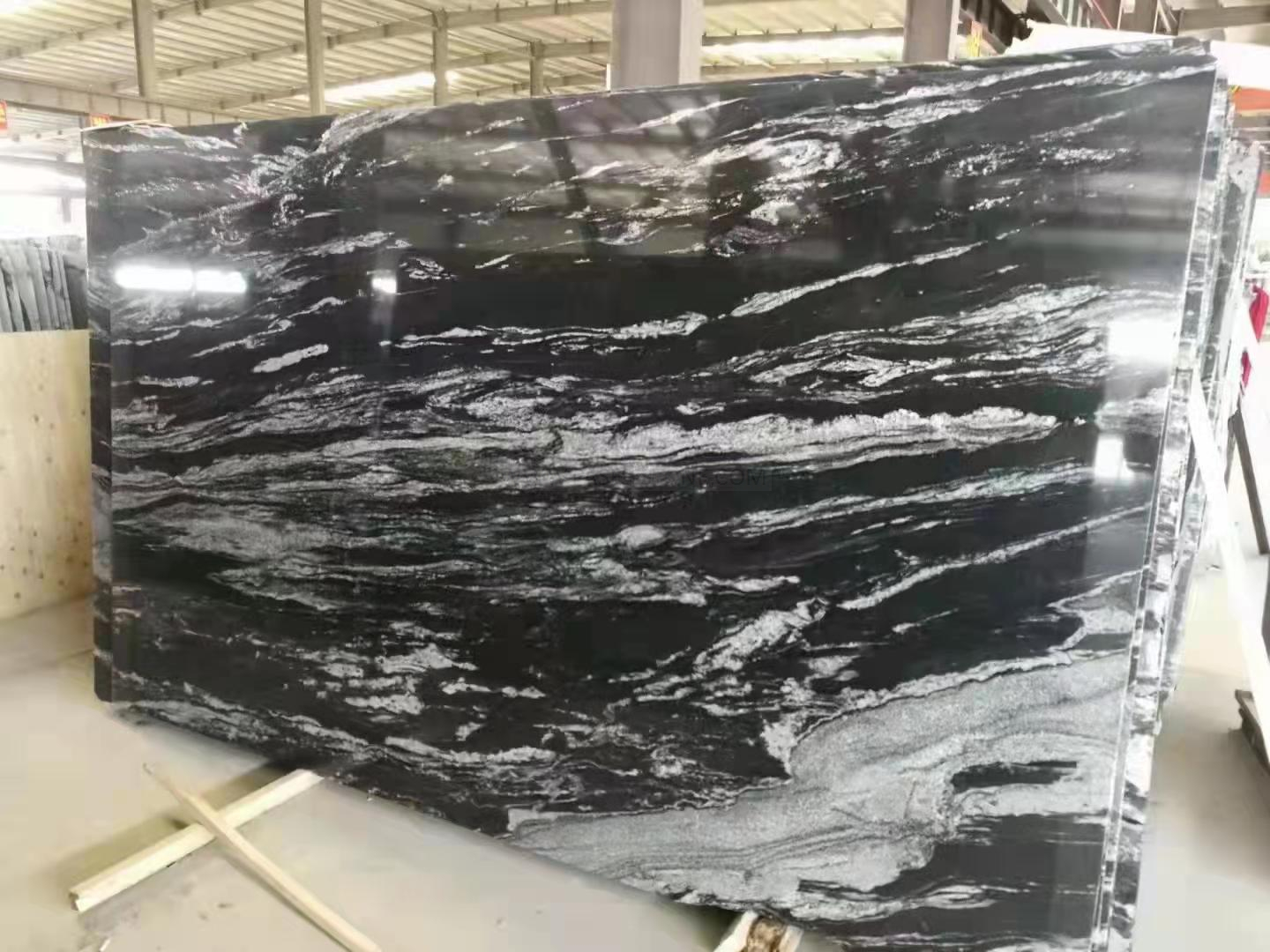 New Aurora Negro Black Granite 