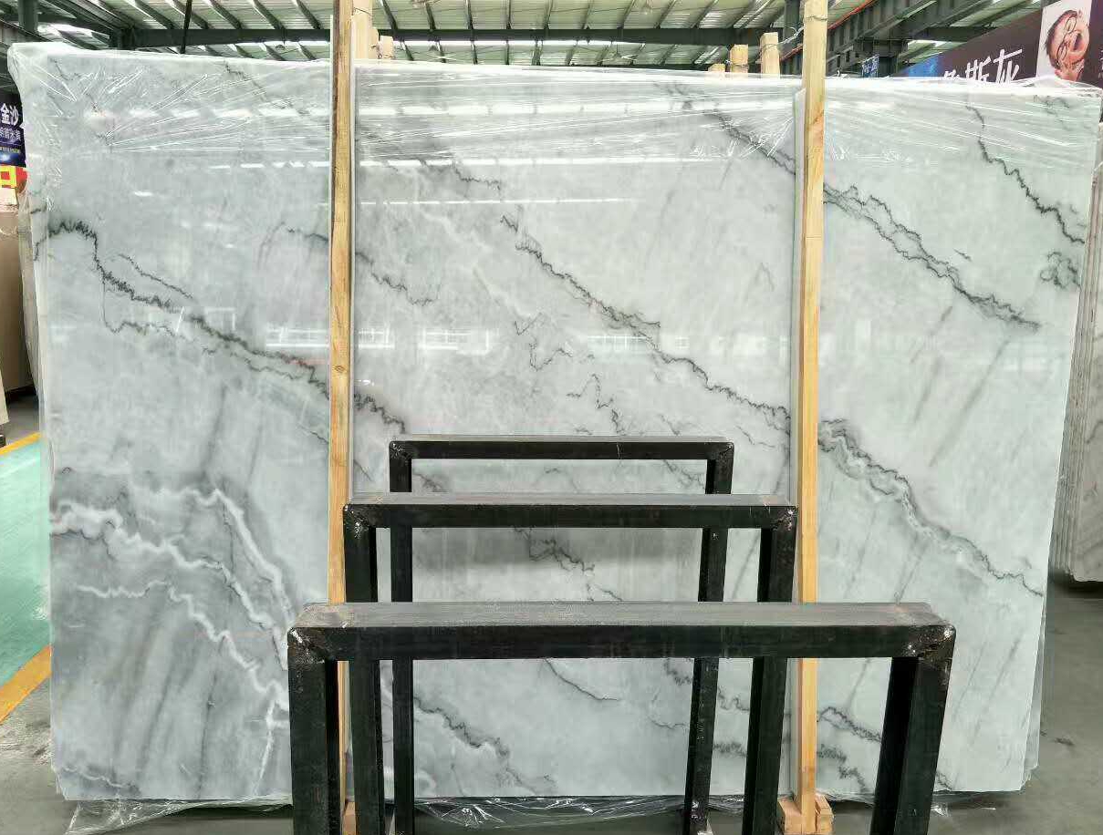 Bruce Grey Marble Chinese Marble Slabs High Quality