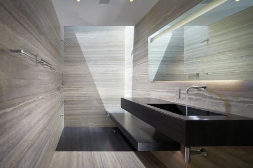 Luxurious Travertine Stone Bathroom Designs
